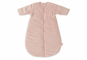 Jollein slaapzak met afritsbare mouwen rib - Wild rose