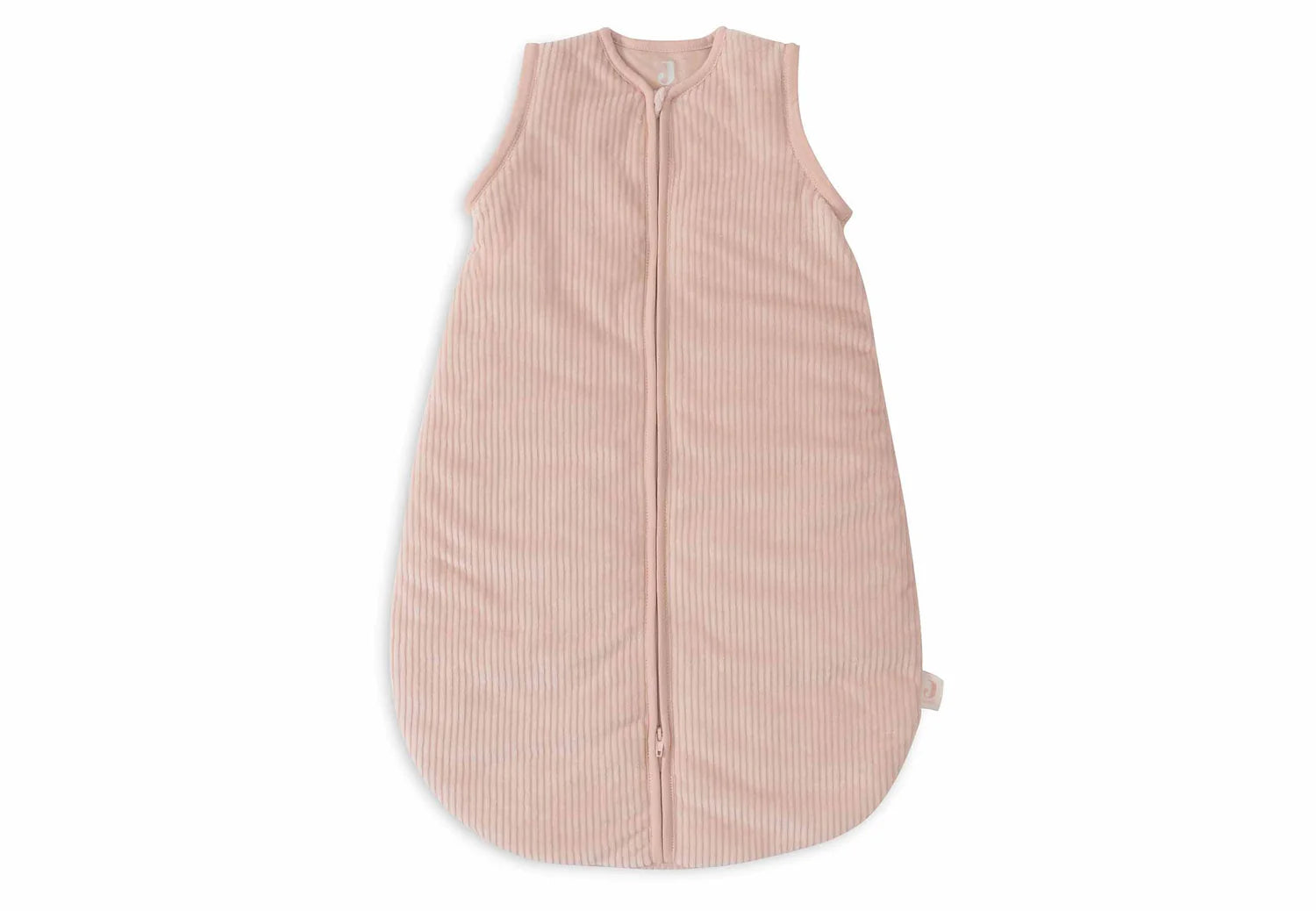 Jollein slaapzak met afritsbare mouwen rib - Wild rose