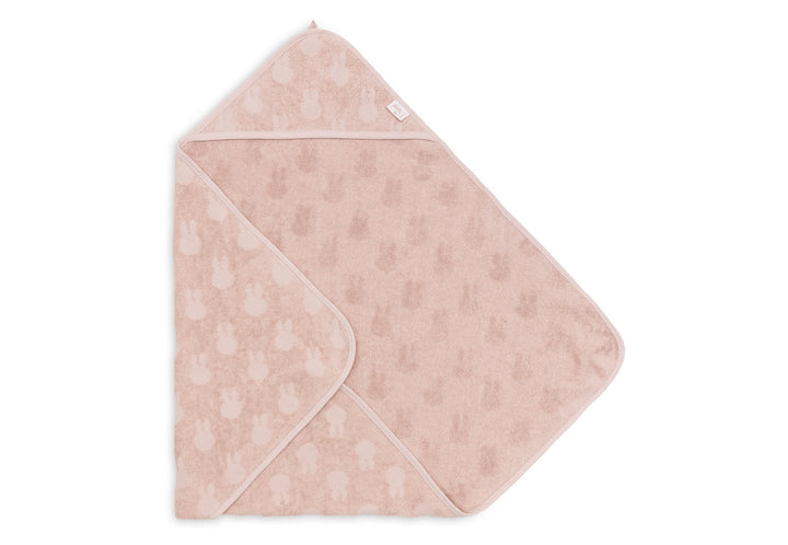 Jollein badcape 75x75 miffy - Wild rose