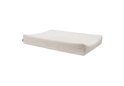 Jollein aankleedkussenhoes cloudy rib 50x70 - Oatmeal