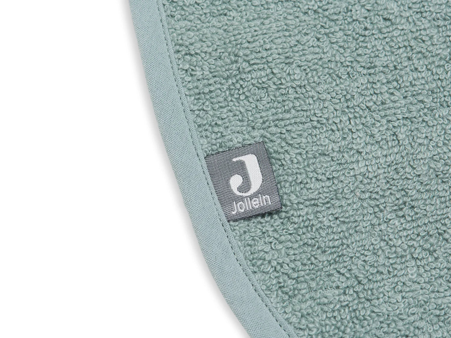 Jollein badstof slabbetje - Ash green