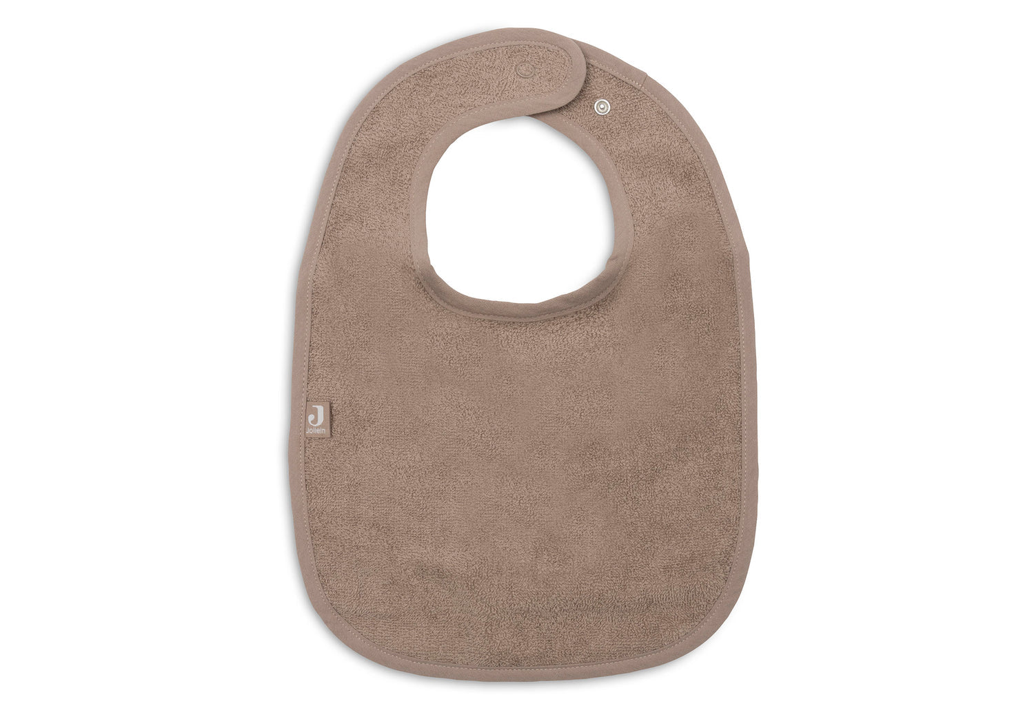 Jollein badstof slabbetjes 2pack - sand/ milky coffee