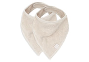 Jollein slab Bandana - 2 stuks - Nougat