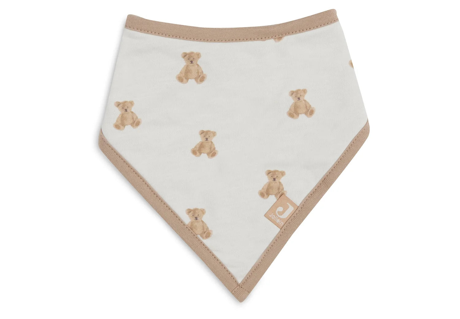 Jollein slab bandana 2stuks - Teddybear