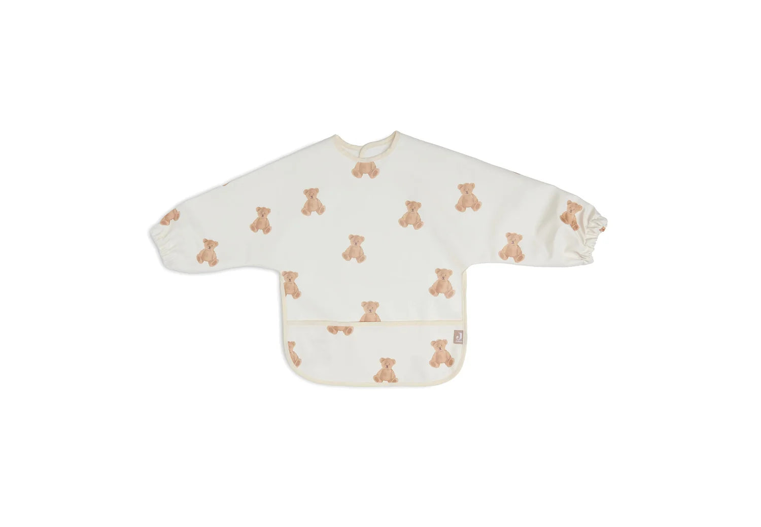 Jollein slab waterproof met mouwen - Teddybear
