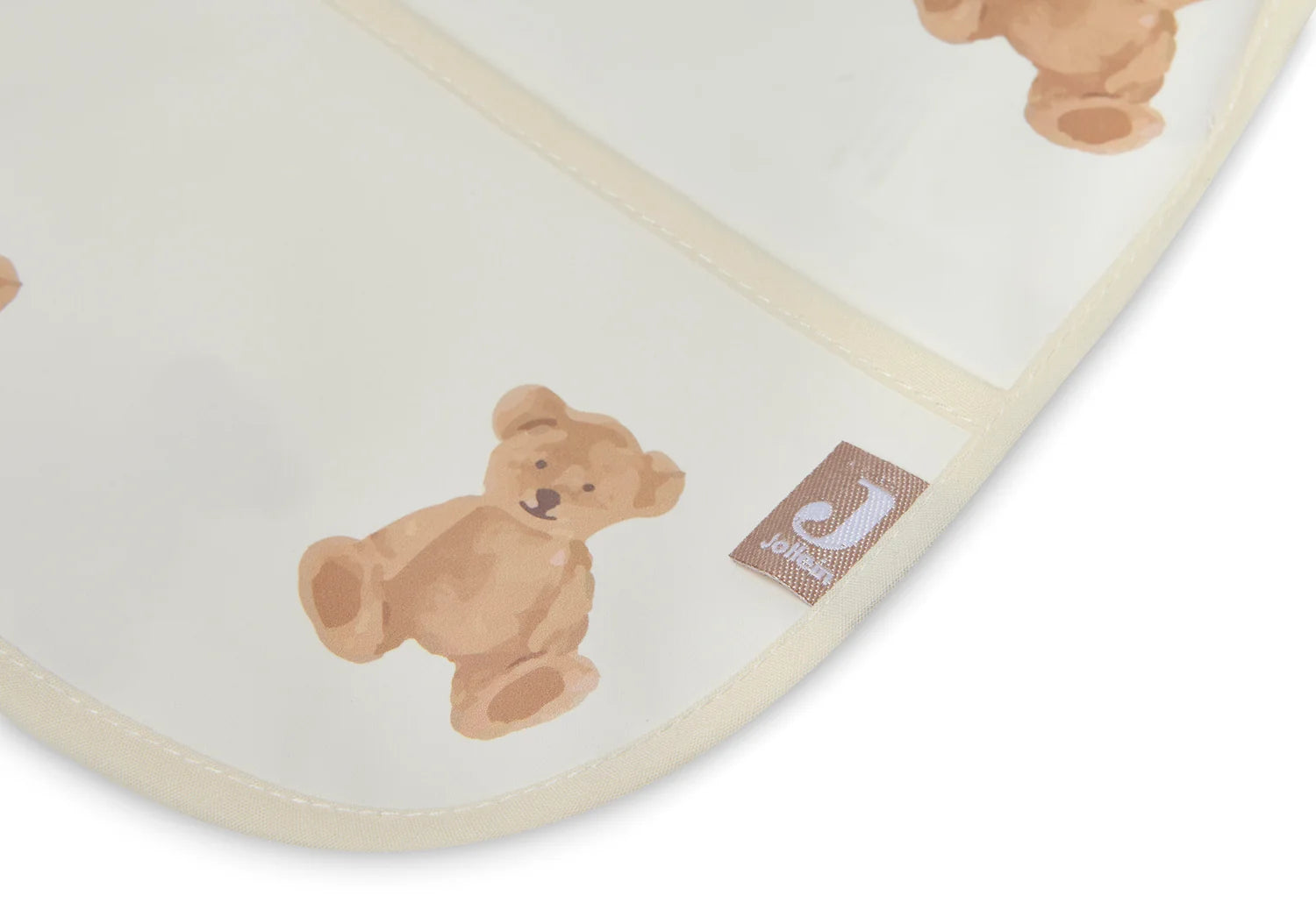 Jollein slab waterproof met mouwen - Teddybear
