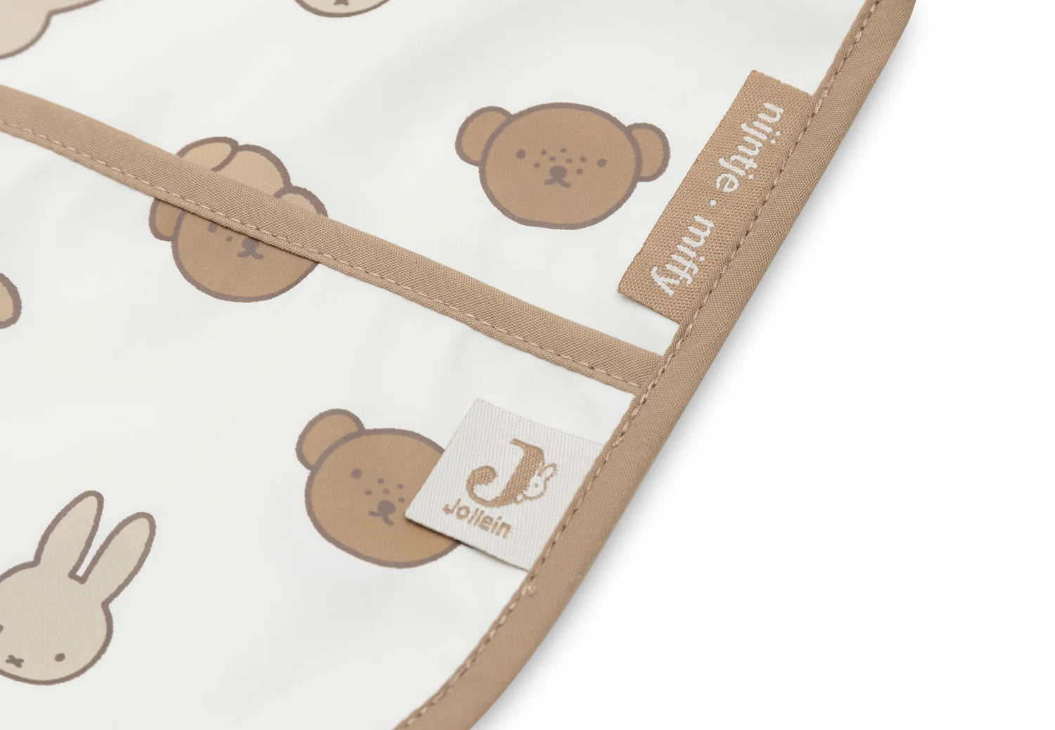 Jollein slab waterproof met mouwen - Miffy and friends