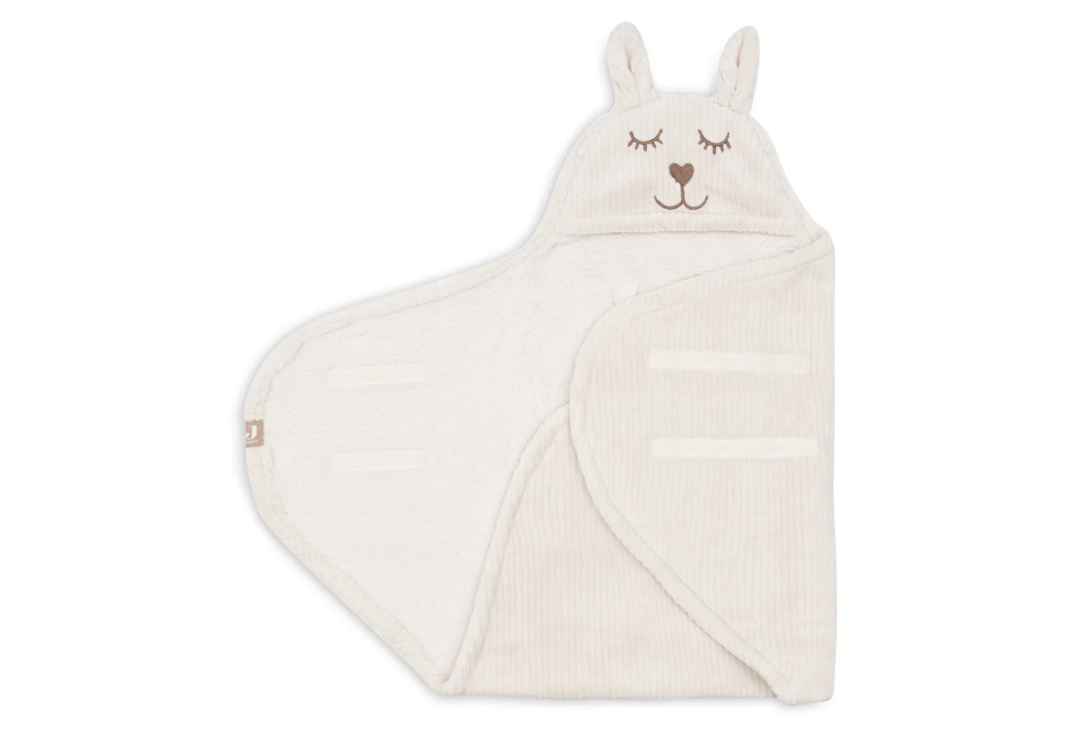 Jollein wikkeldeken cloudy rib - Oatmeal