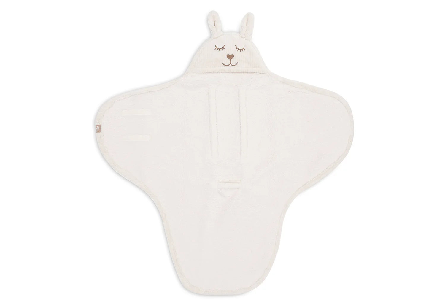 Jollein wikkeldeken cloudy rib - Oatmeal