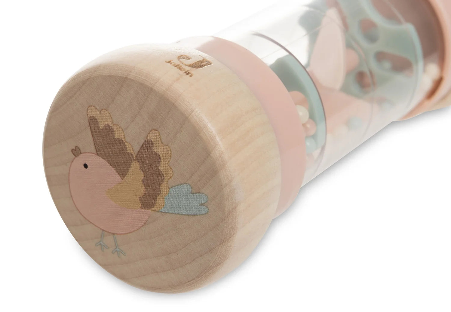 Jollein houten regenrammelaar - Lovely birds
