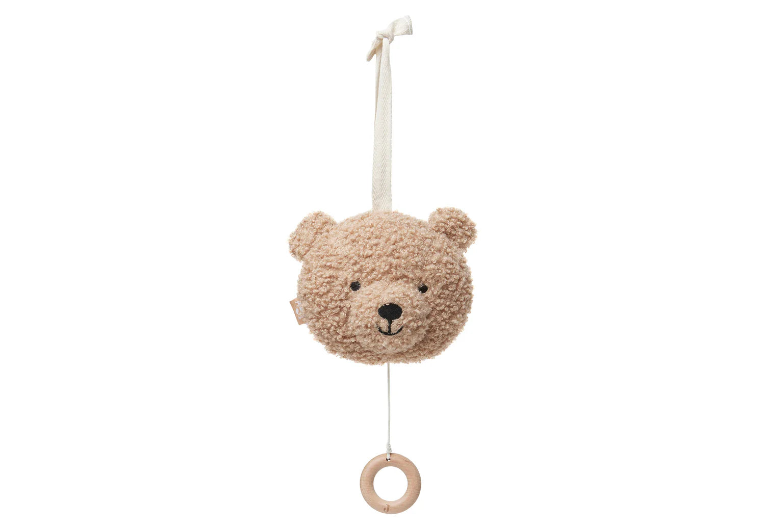Jollein muziekhanger teddybear - Biscuit