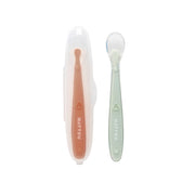 Nattou siliconen lepels 2stuks - Multicolors