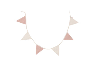 Jollein vlaggenlijn - Wild Rose/Ivory