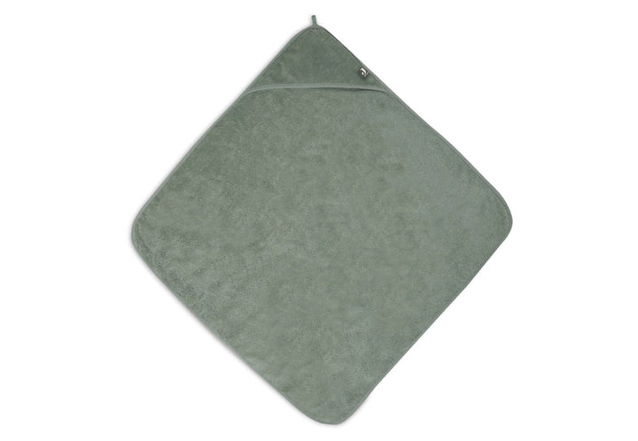 Badcape badstof 75x75cm - Ash Green
