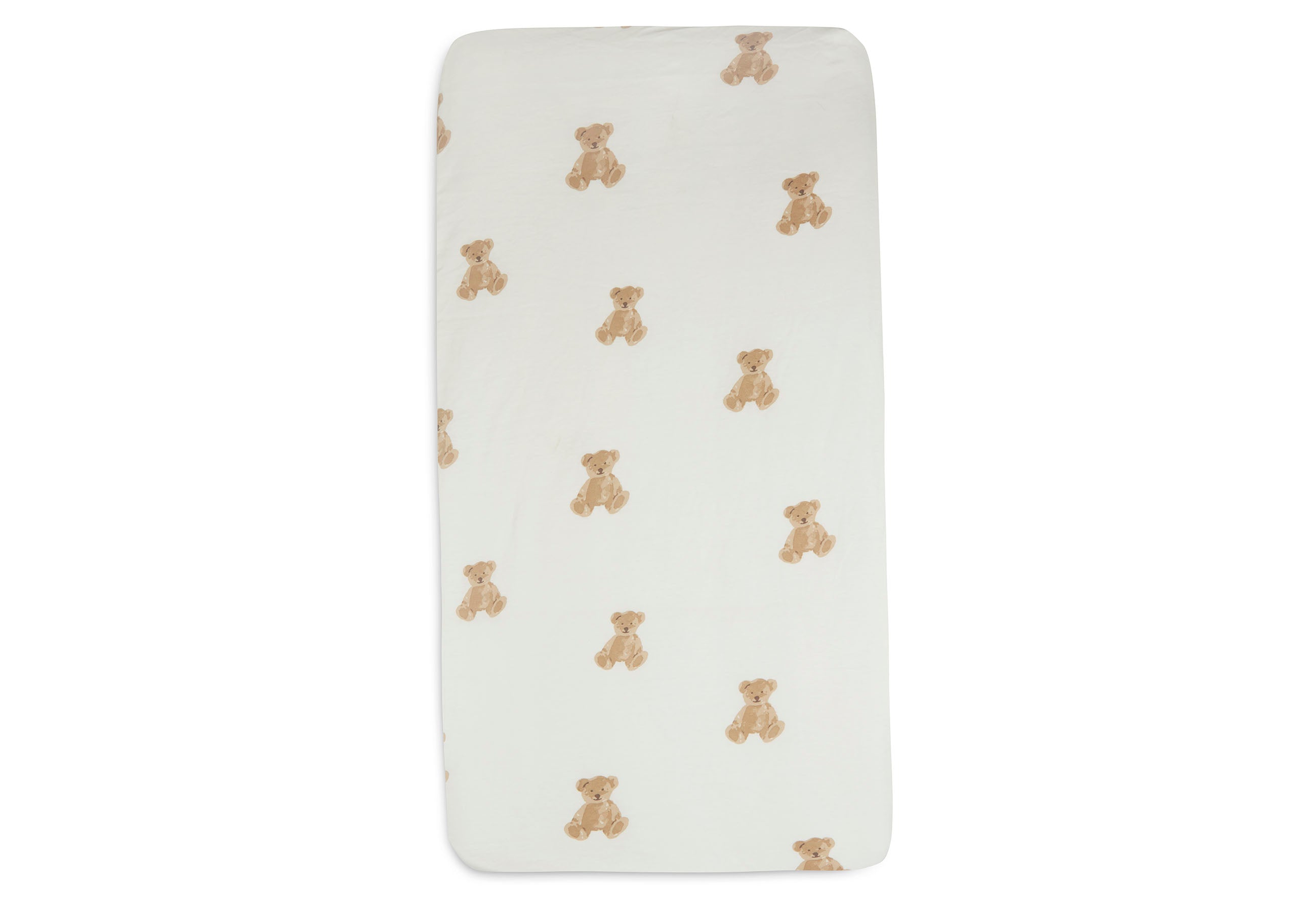 Jollein hoeslakens jersey - Teddybear