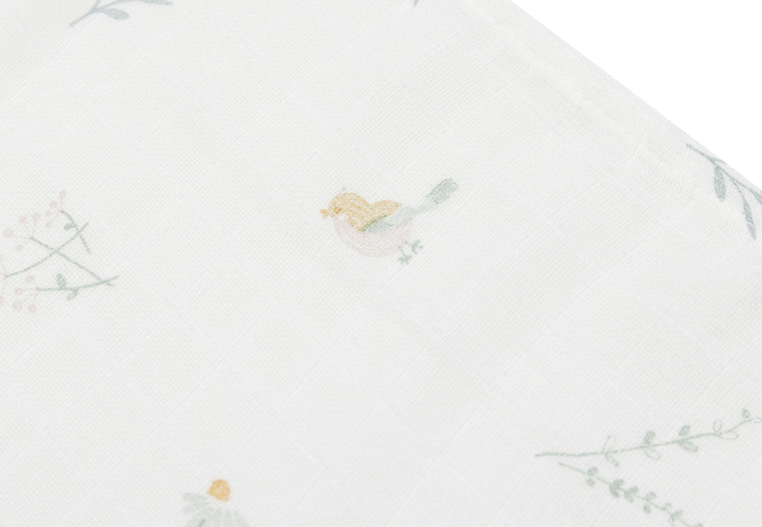 Jollein hydrofiele doeken 3-pack 70x70 - Lovely birds