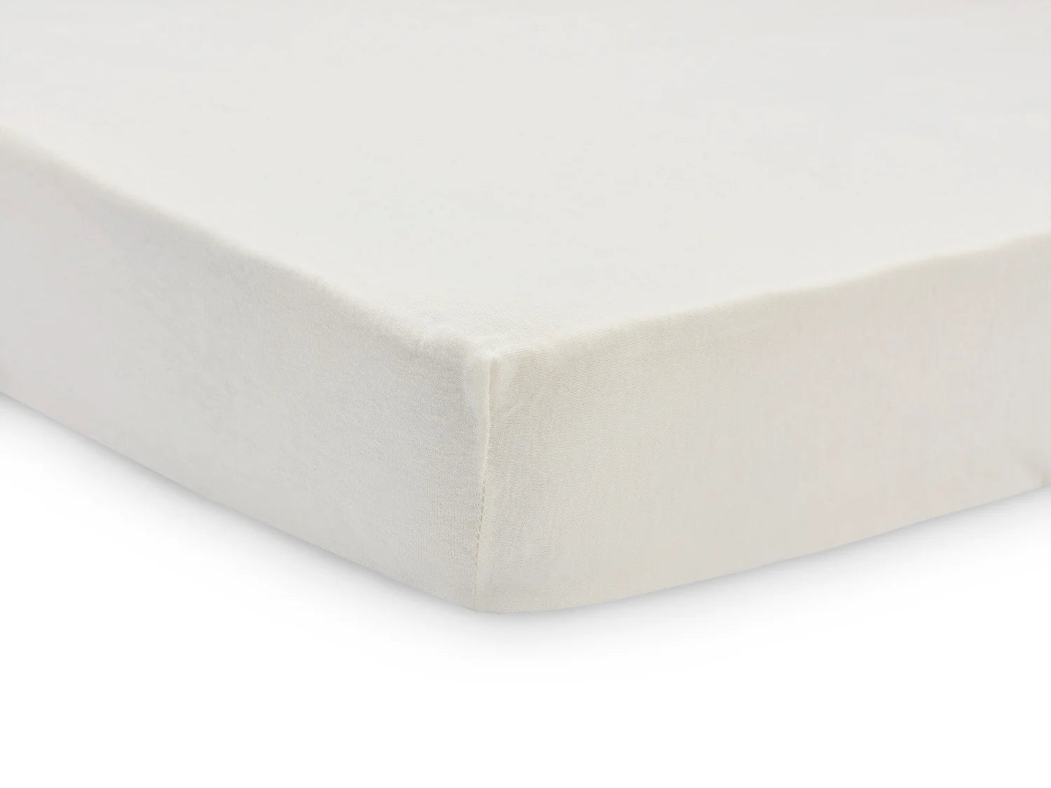 Jollein hoeslakens jersey 2-pack 60x120 - Ivory