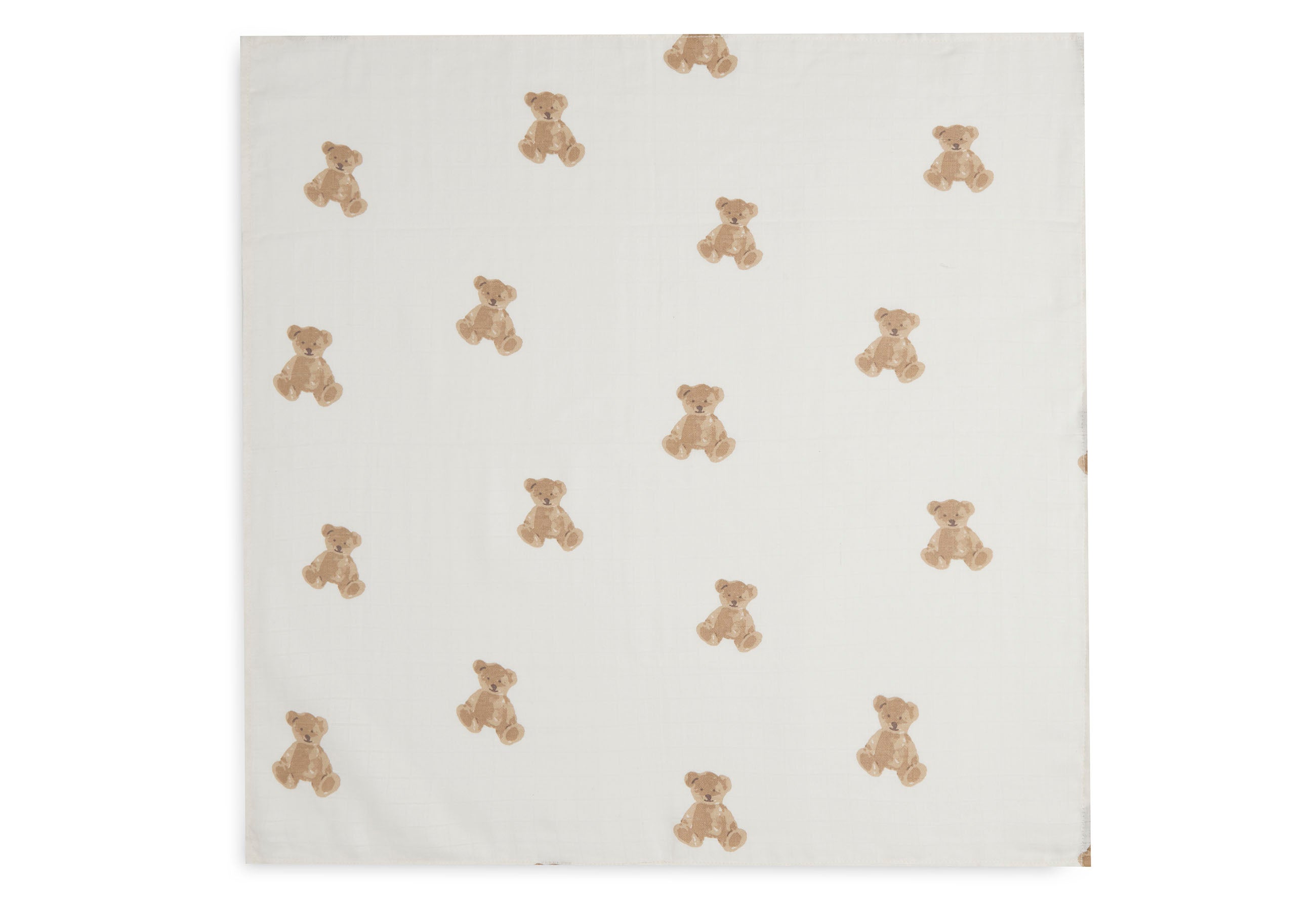 Jollein hydrofiele doeken 3-pack 70x70 - Teddybear