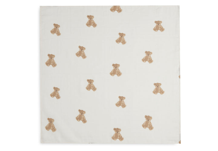 Jollein hydrofiele doeken 3-pack 70x70 - Teddybear
