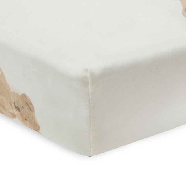 Jollein hoeslakens jersey 60x120 - Teddybear