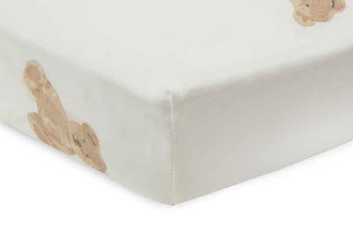 Jollein hoeslakens jersey 60x120 - Teddybear