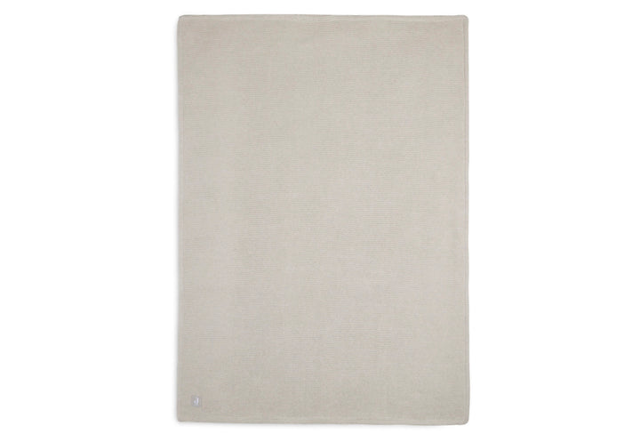 Jollein wiegdeken 75x100cm Basic Knit - Nougat/Fleece
