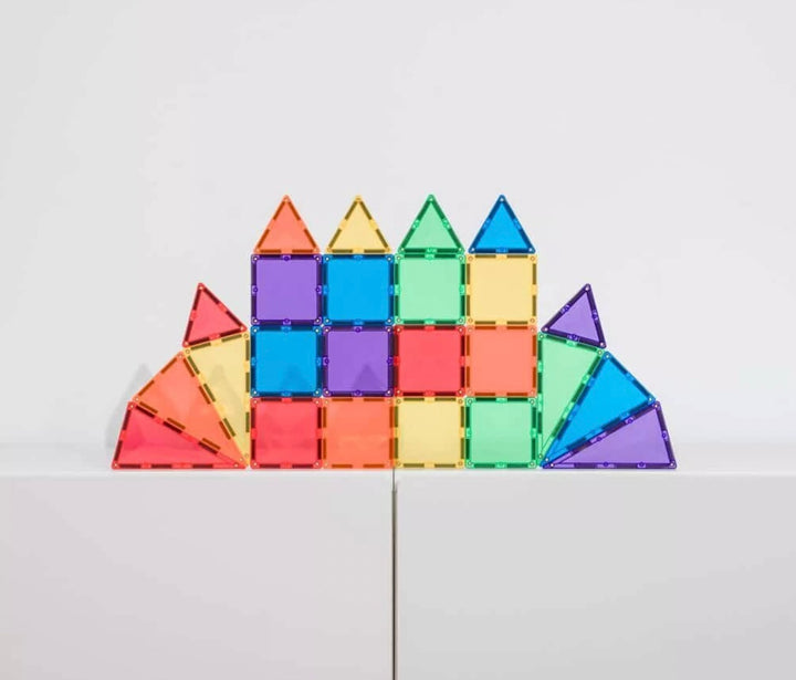 Connetix - magnetische tegels regenboog mini pack 24 stuks