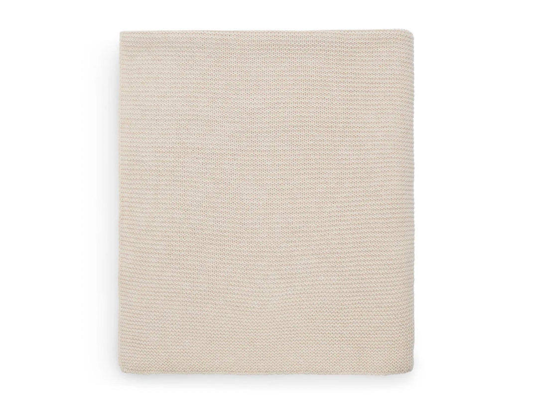 Jollein wiegdeken 75x100cm Basic Knit - Nougat