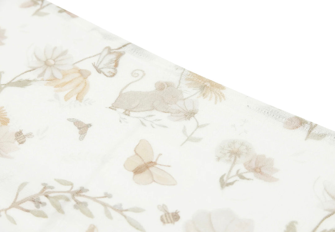 Jollein hydrofiele doek small 70x70 - Dreamy Mouse - 2 stuks
