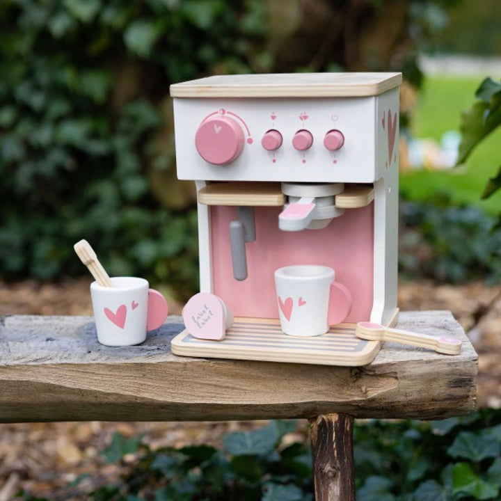 Label Label espresso machine - roze