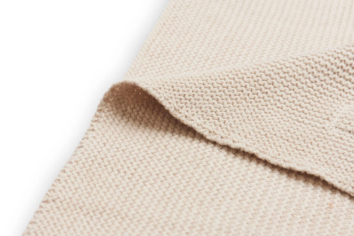 Jollein wiegdeken 75x100cm Basic Knit - Nougat