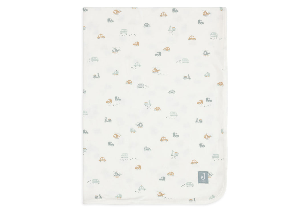 Jollein wiegdeken jersey 75x100cm - On The Go