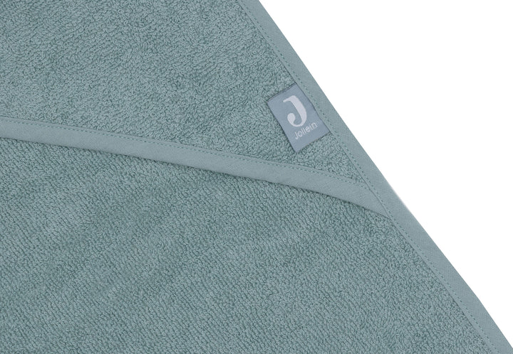 Jollein badcape 75x75 - Sea green