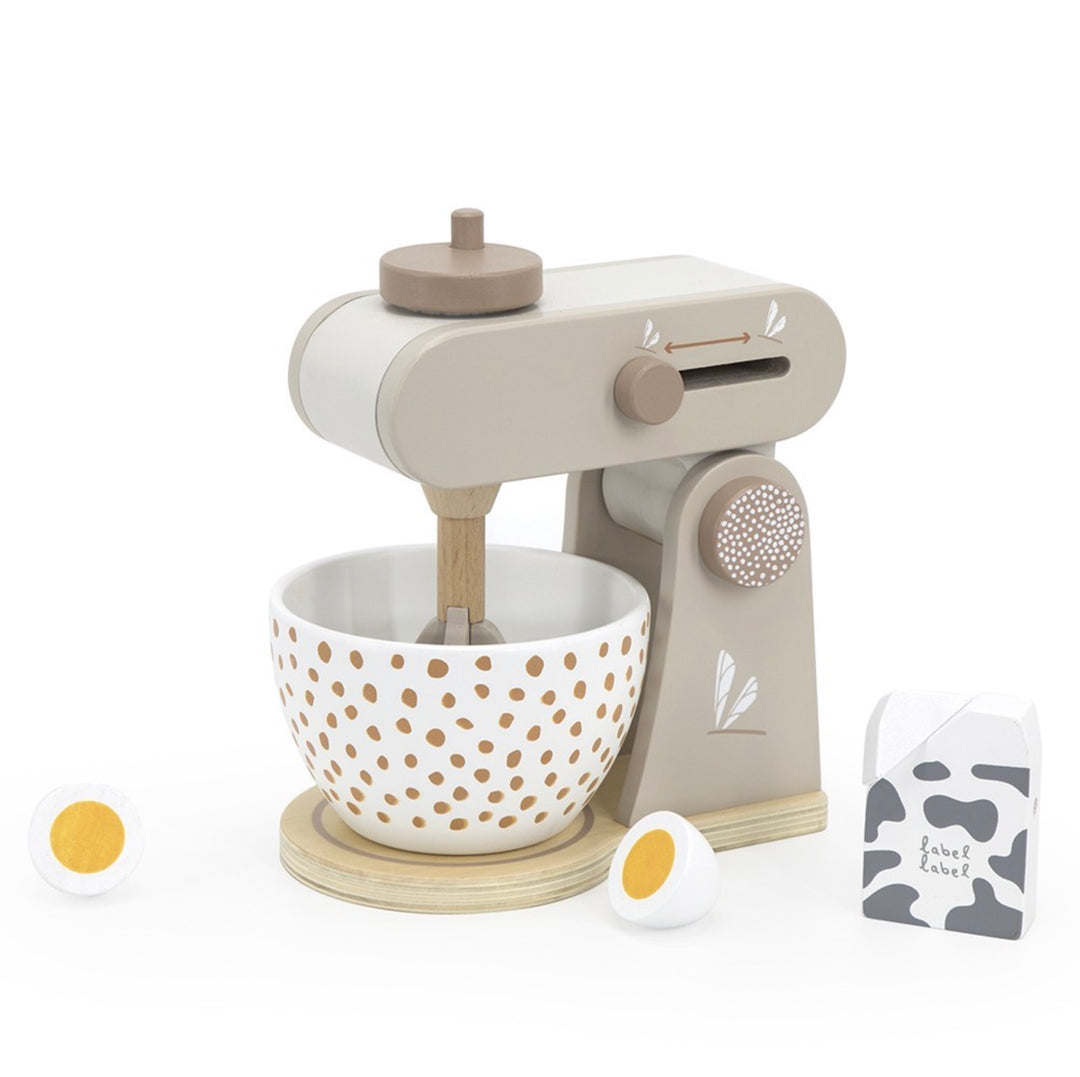 Label Label houten mixer - nougat