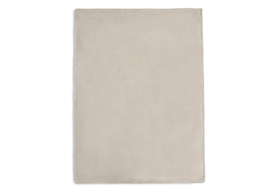 Jollein wiegdeken 75x100cm Basic Knit - Nougat/Fleece