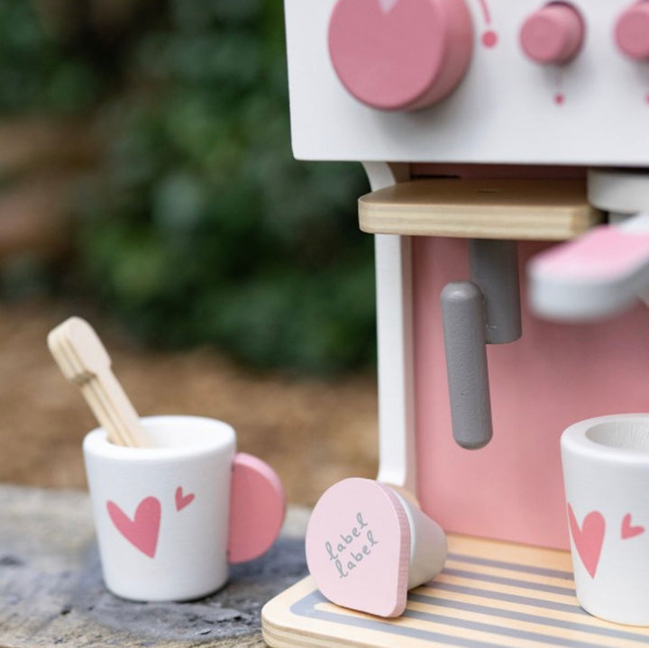 Label Label espresso machine - roze