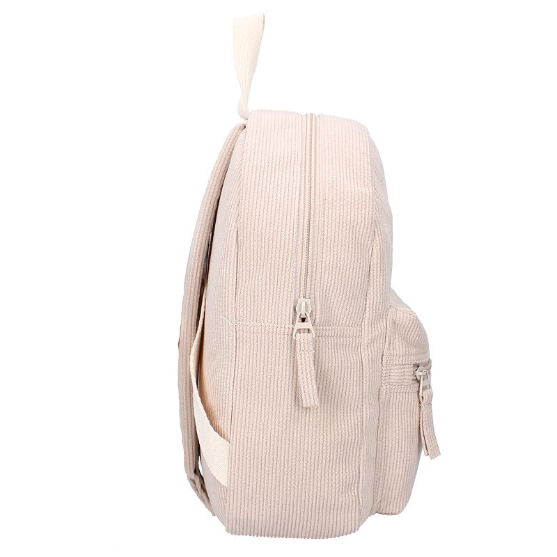 Prêt rugzak ridge en row corduroy - beige