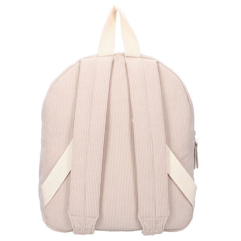 Prêt rugzak ridge en row corduroy - beige