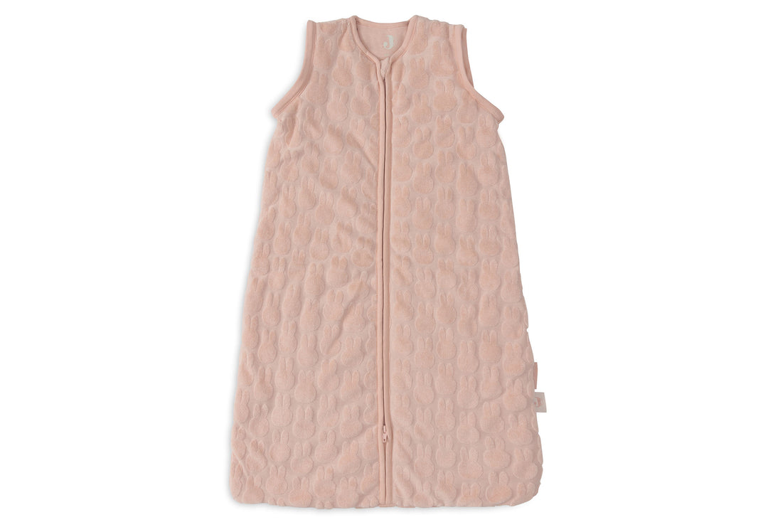 Jollein slaapzak met afritsbare mouwen miffy jacquard - Wild Rose