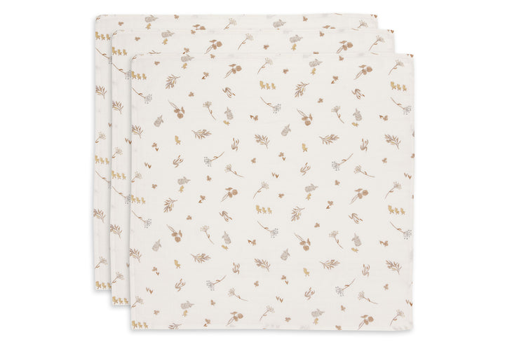 Jollein hydrofiele doeken 3-pack 70x70 - Riverside