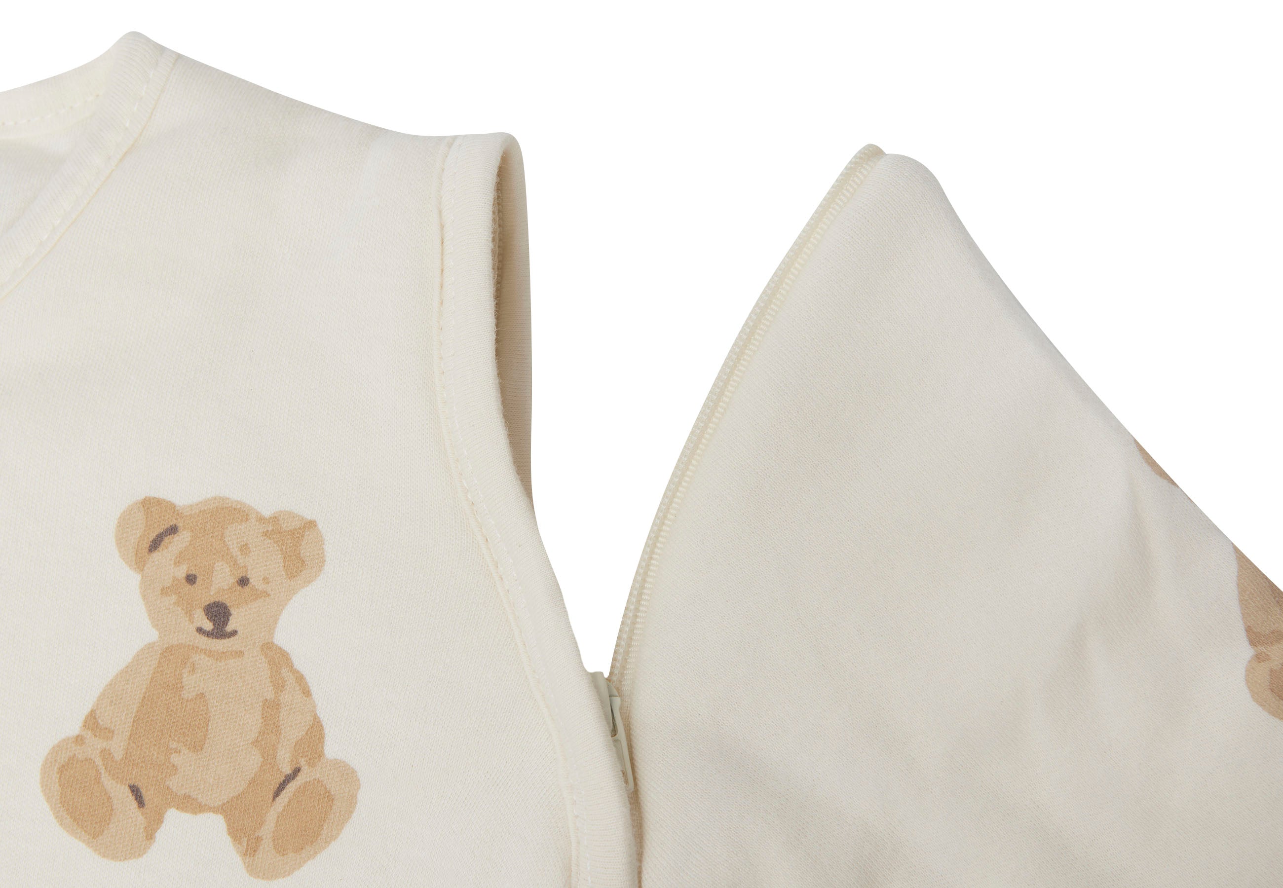 Jollein slaapzak met afritsbare mouwen - Teddybear