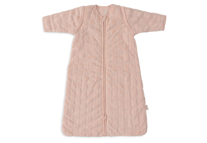 Jollein slaapzak met afritsbare mouwen miffy jacquard - Wild Rose