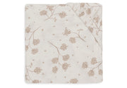 Jollein hoeslaken jersey - Leafy dreams
