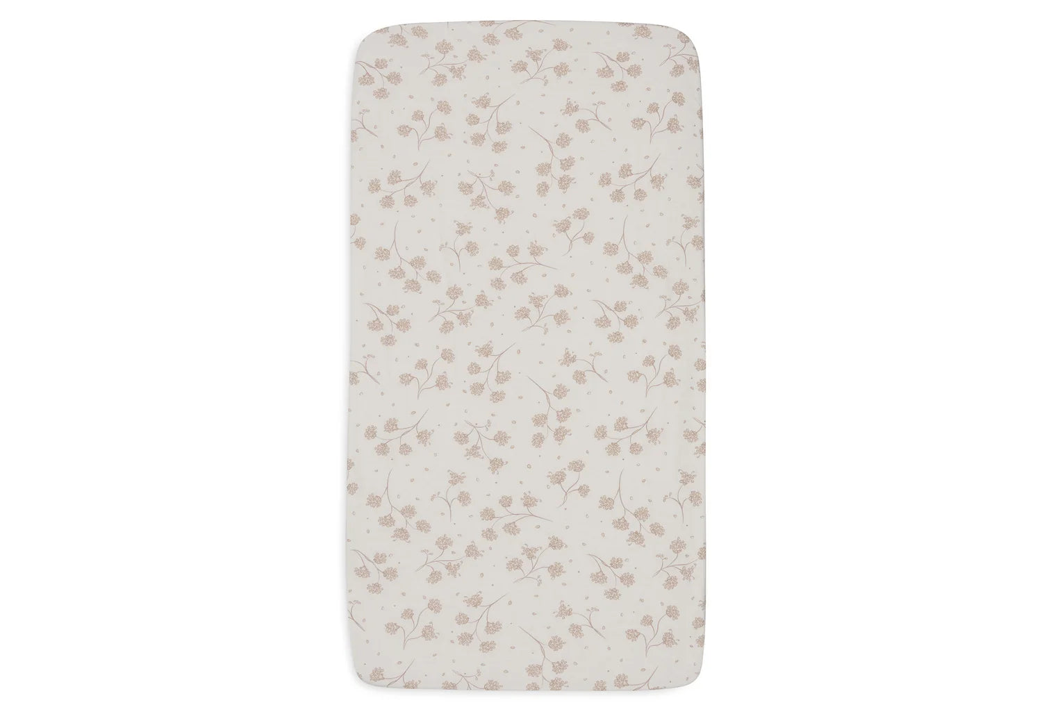 Jollein hoeslaken jersey - Leafy dreams