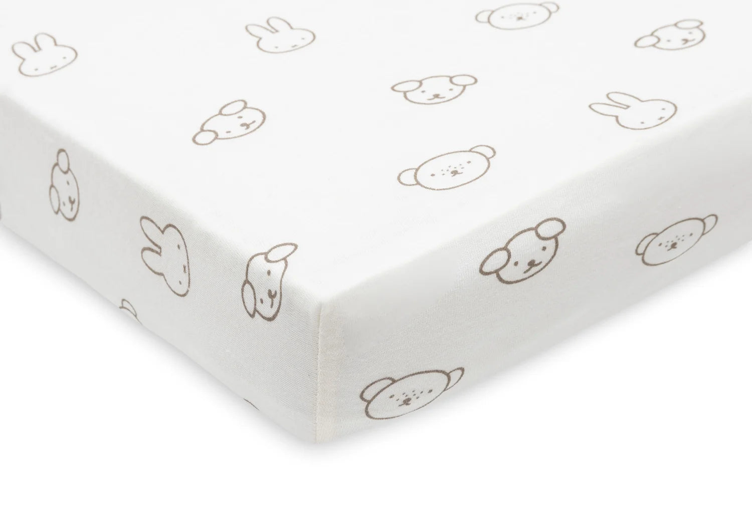 Jollein hoeslaken jersey - Miffy and friends