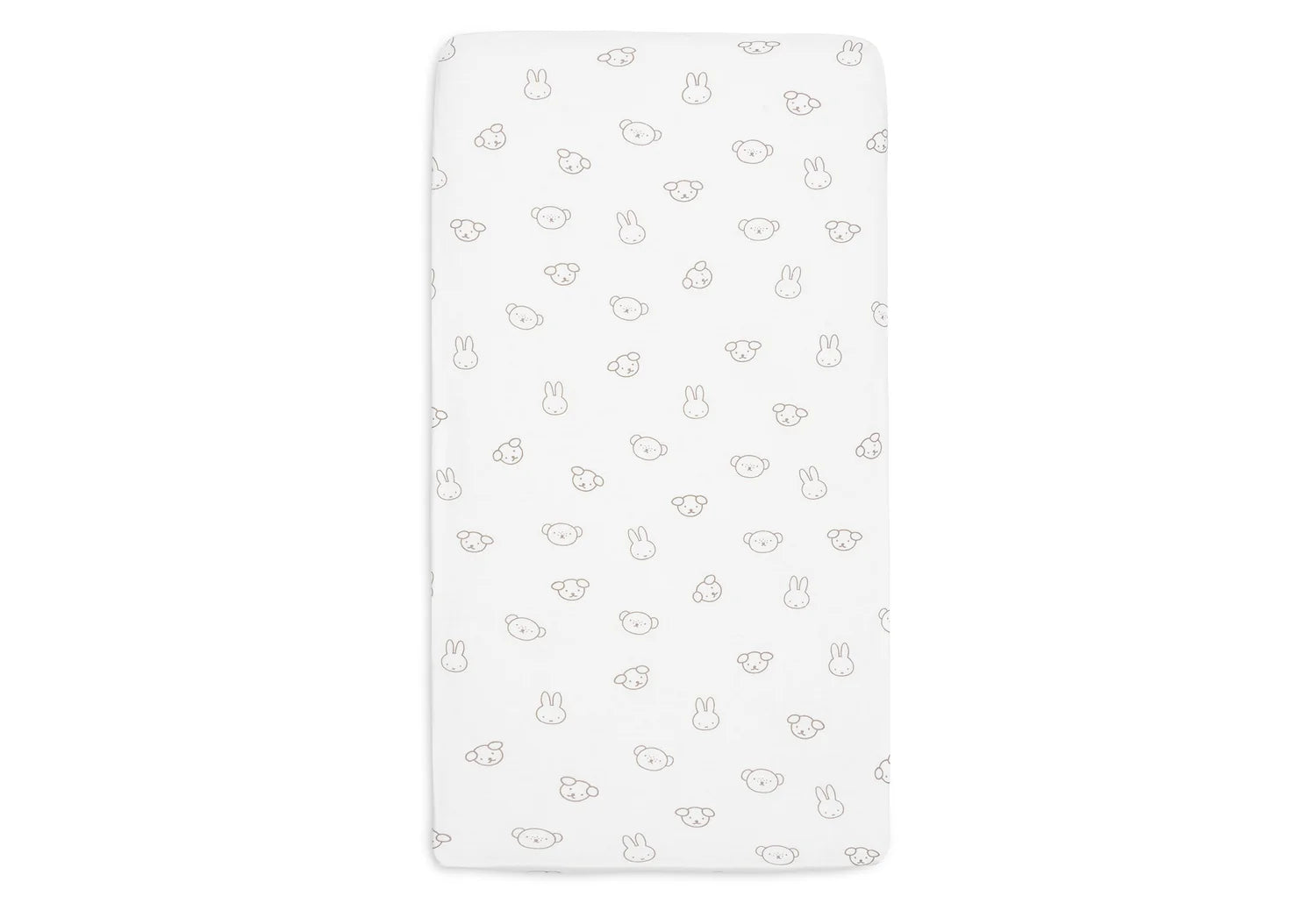 Jollein hoeslaken jersey - Miffy and friends