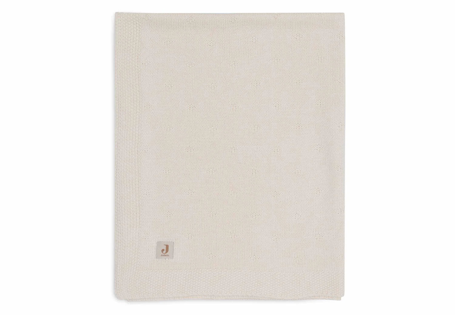 Jollein deken cosy knit - Ivory