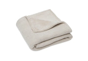 Jollein deken basic knit fleece 75x100 - Nougat