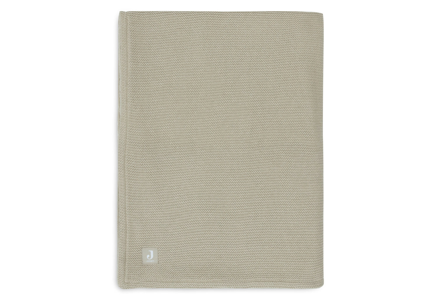 Jollein deken basic knit fleece - Olive green