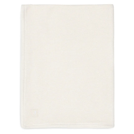 Jollein deken basic knit fleece - Ivory